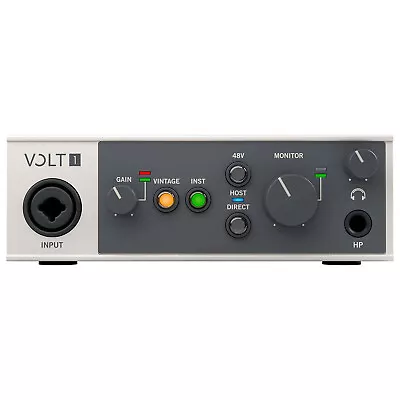 Universal Audio VOLT 1 1-in/2-out USB 2.0 Audio Interface (B-Stock) • $109
