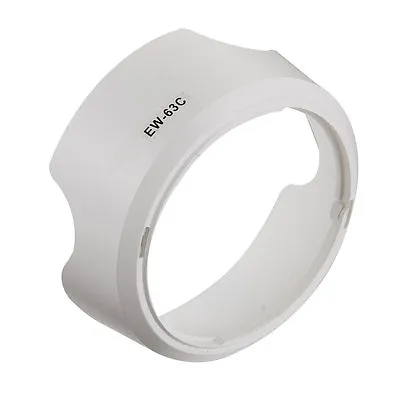 White EW-63C Lens Hood Shaded EW63C For Canon EF-S 18-55mm F/3.5-5.6 IS STM Lens • £4.14