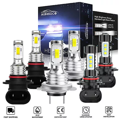 For Subaru Outback 2005-2009 6000K LED Headlight High&Low + Fog Light Bulb Combo • $39.99