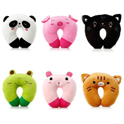 $25.41 • Buy Cute Cartoon U-shaped Animal Travel Memory Neck Pillow Support For Adults Kids