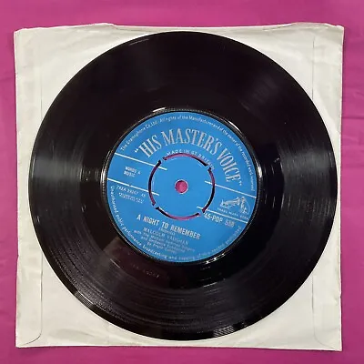 Malcolm Vaughan A Night To Remember 7” Vinyl Single Record • £1.75