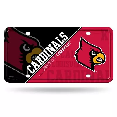 University Of Louisville Cardinals 12x6 Metal License Plate Auto Tag • $14.99