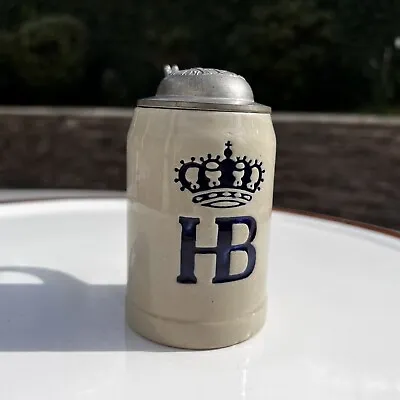 Hb Hofbrauhaus Munchen Germany 1/8 L Lidded Beer Stein • $25