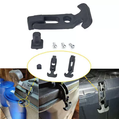 2PCS Rubber T-Handle Hasp Draw Latch T-Latch Handle Kit For RV Tool Box Cooler • $10.33