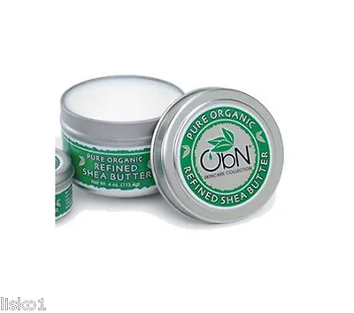 $6.17 • Buy Shea Buttter Pure Organic Refined OBN HAND & BODY 4oz CHEMICAL FREE  (GREEN)