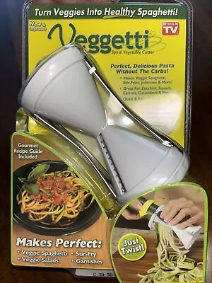 *NEW!* Vegetti Spiral Vegetable Slicer Cutter Makes Veggie Pasta As Seen On TV • $6