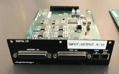 $99.99 • Buy Digidesign Expansion Digital I/O Card For Digidesign 192 DD192DIO