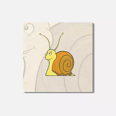 Maya The Bee Cartoon Shelby 4'' X 4'' Square Wooden Coaster • $6.30