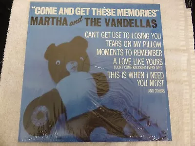 Martha And The Vandellas Come Get Those Memories Lp Gordy 902 Re-issue Excellent • £22.50