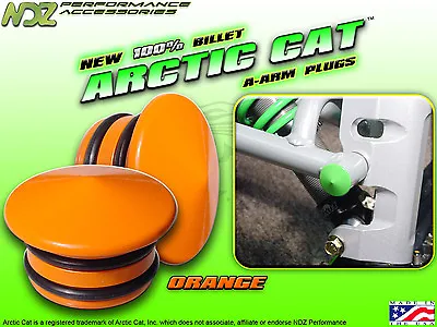 $28.99 • Buy Arctic Cat A Arm Suspension Plug Crossfire Firecat F5 F6 F7 M5 M7 Sno Pro Orange