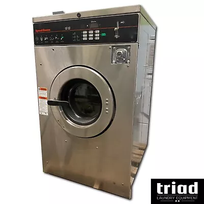 '15 Speed Queen 20lb Coin Op Commercial Washer 1 PH 120V Laundromat Huebsch • $2750