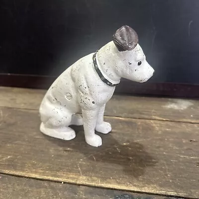 Cast Iron Dog Money Bank • $30