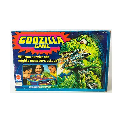 $95 • Buy Mattel Boardgame Godzilla Game Box VG+