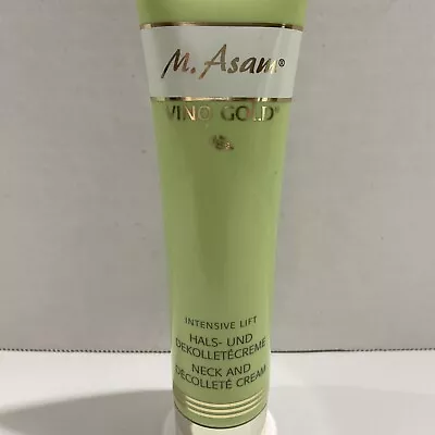 M Asam Vino Gold Intensive Lift Neck & Decollete Cream 100 Ml 3.38 Oz SEALED • $19.86