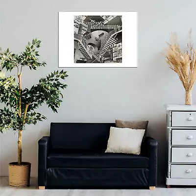 £3.99 • Buy M C Escher - Relativity Art Print Poster