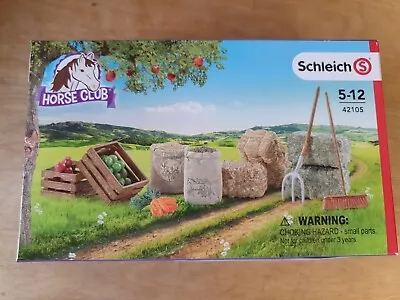 £10.70 • Buy Schleich 42105 Feeding Set Horse Accessory Play Set Horse Club Accessories Toys