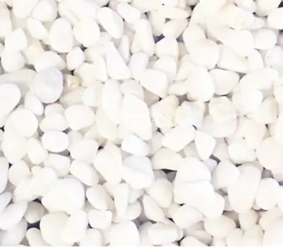 £7.95 • Buy UK 2kg White Gravel Coloured Aquarium Fish Tank Gravel Stones Substrate UK