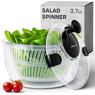 Salad Spinner With Drain Bowl And Colander - Quick And Easy Multi-Use Lettu... • $30.79