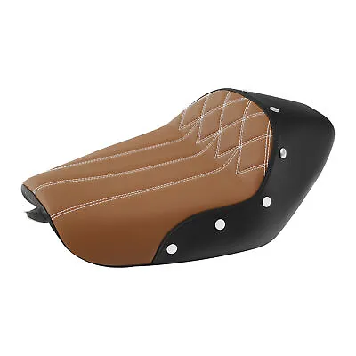 Driver Rider Solo Seat Cushion Fit For Harley Sportster Iron 883 XL1200 10-2022 • $135