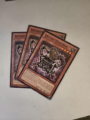 Yugioh 3X - Ancient Gear Box - Common - Unl Edition - PRIO-EN032 - NM • $5.99