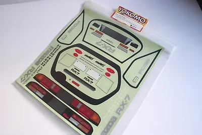 Yokomo Maxda FC3S RX-7 Decal / Sticker Sheet - SD-FC3SD Drift • £9.99