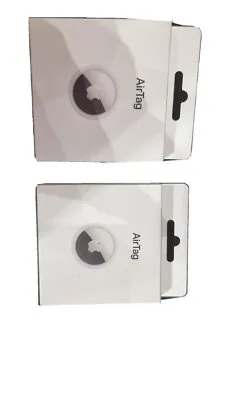 2x New Apple AirTag Bluetooth Tracker Keyfinder Built-in Speaker (MX532ZM/A) • £54.99
