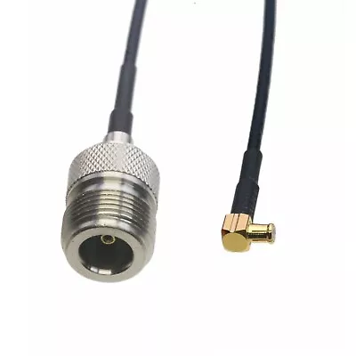 RF Cable MCX Male Right Angle To N Female RG174 6 ~10FT DVB TV Radio GPS Antenna • $4