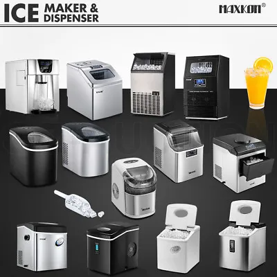 Commercial Ice Maker Portable Cube Machine Auto Snow Home Business • $169.95