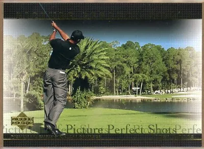 Tiger Woods 2004 Upper Deck Golf PICTURE PERFECT SHOTS #80 PGA Golf • $1.49