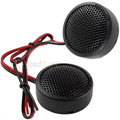 Memphis Audio 1  Inch Soft Dome Tweeter 120 Watts Max Street Reference SRX1 Pair • $24.95