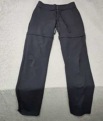 Mountain Hardwear Pants Womens 26x31.5 Black Convertible Lightweight Stretch • $17.93