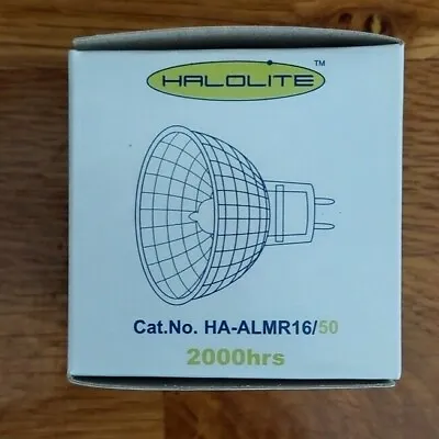 Halolite MR16 Aluminium GU5.3 50w Light Bulb 36 Degrees • £2