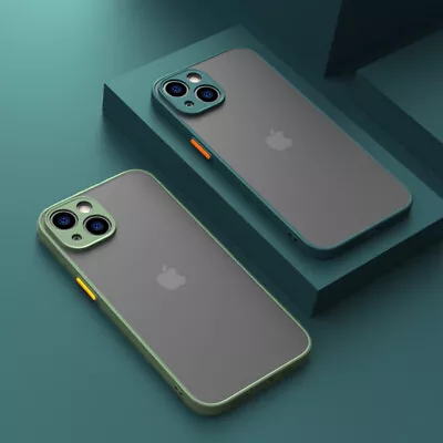 $14.90 • Buy Shockproof Armor Bumper Case IPhone 13 12 11 14 Pro Max XS XR Mini Back Cover