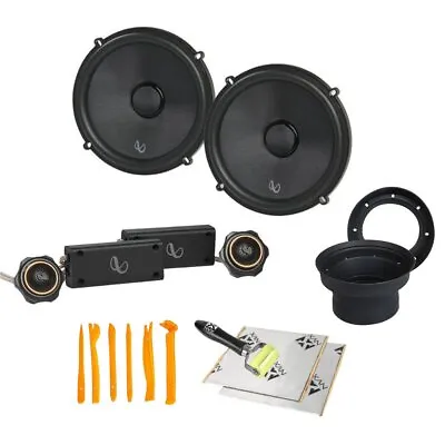 Infinity Kappa 603CF 110W 6.5  Component Car Speaker W/ NVX Speaker Install Kit • $333