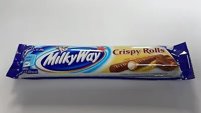 12 X Milky Way Crispy Rolls Chocolate Bar 22.5g Long Expiry (12 Bars) • £11.95