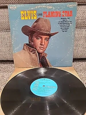 Elvis Presley - Sings Flaming Star Lp CAS2304 Vinyl 1969 Rca Camden Records VG • $7.99