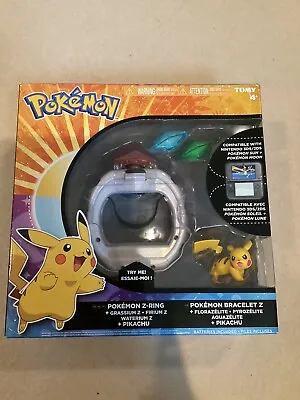 NEW Tomy Pokémon Pokemon Z-Ring Bracelet Pikachu Set Nintendo 3DS 2DS Sun Moon • $28.80