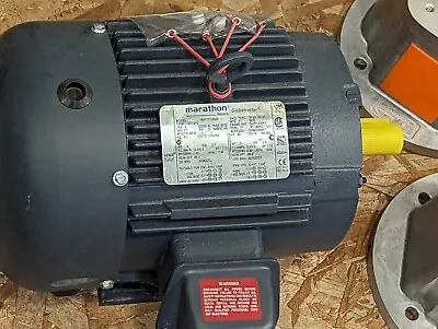 MARATHON ELECTRIC MOTOR 3 PHASE 5 HP  SVJ 184TTfc6026 230/460 V 1740 RPM • $675