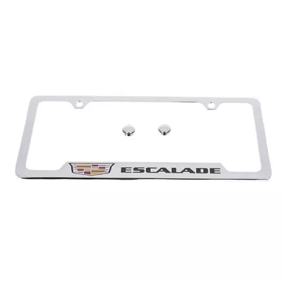 OEM Genuine GM Front License Plate Frame 15-19 Escalade ESV 19330361 • $68.22