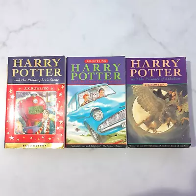 Harry Potter By J.K. Rowling X 3 Books • $29.95