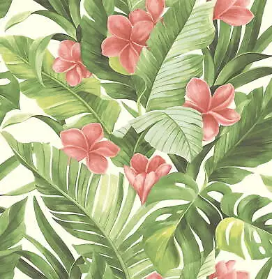 NuWallpaper Tropical Paradise Vinyl Peel And Stick Wallpaper 216-in • $26.64