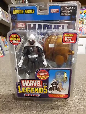 Marvel Legends Moon Knight Action Figure MOC Modok BAF 2006 SEALED Toy Biz Toy • $49.99