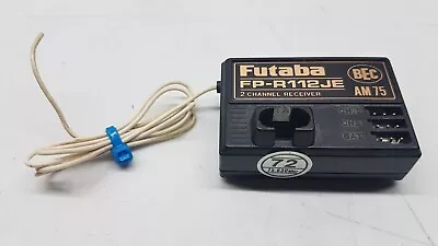 Futaba FP-R112JE 2ch Rc 75mhz AM Receiver  Vintage Receiver • $22.16