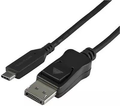 STARTECH - USB-C To 8K DisplayPort 1.4 Adaptor Lead 1.8m Black • $59.95