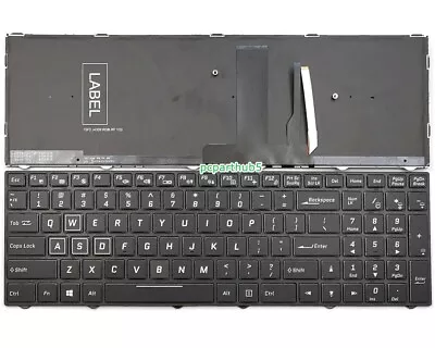 New Clevo Sager NP8952 NP8953 NP8954 NP8955 NP8956 NP8957 Keyboard US Backlit • $32.10