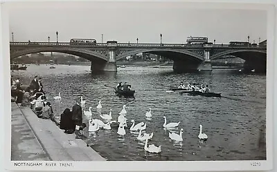 £3 • Buy Nottingham, River Trent. Photochrom V2210. Postcard.