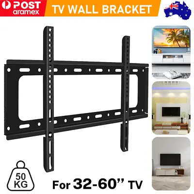 $18.69 • Buy TV Wall Mount Bracket Tilt Slim LCD LED 32 37 40 42 43 47 48 50 52 55 60 Inch AU