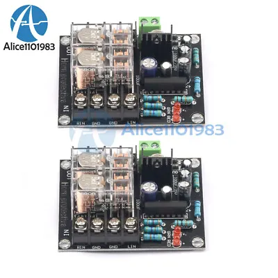 2PCS UPC1237 Stereo Speaker Protection Board Delay Boot Circuit Module AC 12-18V • $15.90