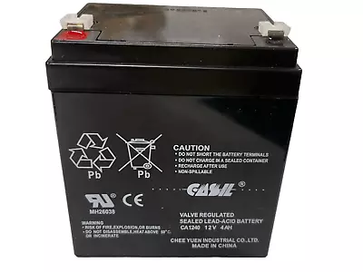 Casil Genuine CA1240 12V 4Ah SLA Alarm Battery CA-1240 Honeywell ADT Replacement • $19.99