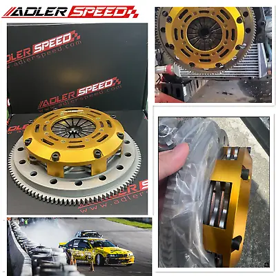 Adlerspeed Twin Disk Racing Clutch Kit For Bmw 325 328 525 528 M3 Z3 E34 E36 • $499